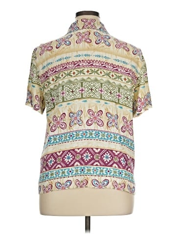 Alfred Dunner Short Sleeve Blouse (view 2)