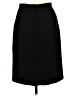 Sag Harbor 100% Wool Solid Black Wool Skirt Size 8 - photo 2