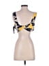 Zara Basic Gold Blue Sleeveless Top Size S - photo 2