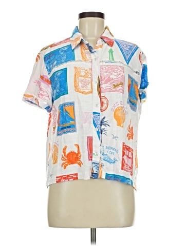 Jane and Delancey Short Sleeve Blouse (view 1)