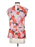 Daniel Rainn 100% Polyester Pink Short Sleeve Blouse Size S - photo 2
