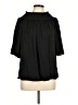 Theory Black 3/4 Sleeve Blouse Size L - photo 1