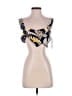 Zara Basic Gold Blue Sleeveless Top Size S - photo 1