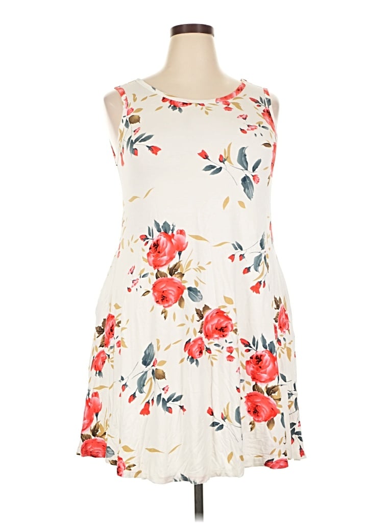Pre-owned Viishow Casual Dress In Ivory