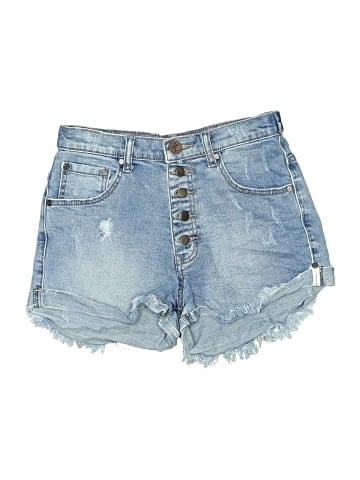 ONE X ONETEASPOON Denim Shorts (view 1)