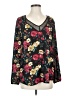 Daniel Rainn 100% Polyester Black Long Sleeve Blouse Size S - photo 1