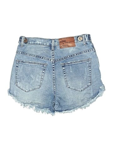 ONE X ONETEASPOON Denim Shorts (view 2)