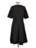 Lands' End Polka Dots Black Casual Dress Size L - photo 2