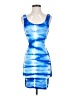 Bebe Tie-dye Blue Cocktail Dress Size S - photo 1