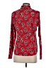 Nic + Zoe Red Long Sleeve Blouse Size S - photo 2