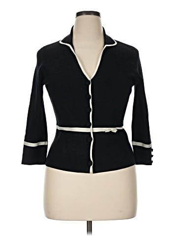 White + Warren Silk Cardigan (view 1)