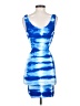 Bebe Tie-dye Blue Cocktail Dress Size S - photo 2