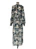 See By Chloé 100% Polyester Paisley Blue Casual Dress One size - photo 2