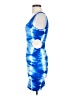 Bebe Tie-dye Blue Cocktail Dress Size S - photo 5