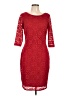 Laundry by Shelli Segal Red Cocktail Dress Size 10 - photo 1