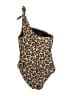 MICHAEL Michael Kors Animal Print Brown One Piece Swimsuit Size 8 - photo 2
