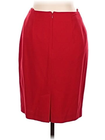 Linda Allard Ellen Tracy Wool Skirt (view 2)
