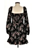 Forever 21 100% Polyester Floral Black Cocktail Dress Size M - photo 2