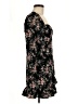 Forever 21 100% Polyester Floral Black Cocktail Dress Size M - photo 4