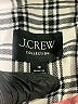 J.Crew Collection Checkered-gingham Ivory Blazer Size 18 - photo 6
