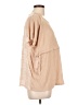 Mystree Tan Short Sleeve Blouse Size L - photo 4