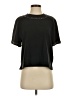 J.Crew 100% Cotton Black Short Sleeve Turtleneck Size S - photo 1