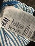 H&M Stripes Blue Swimsuit Bottoms Size 8 - photo 3