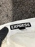 Express Chevron-herringbone White Formal Skirt Size 10 - photo 4
