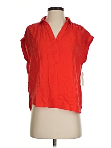 St. John's Bay Short Sleeve Blouse (view 1)
