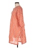Echo Orange 3/4 Sleeve Blouse Size M - photo 5