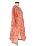Echo Orange 3/4 Sleeve Blouse Size M - photo 4