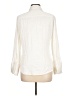 Zara 100% Viscose Ivory Long Sleeve Button-Down Shirt Size L - photo 2