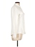Zara 100% Viscose Ivory Long Sleeve Button-Down Shirt Size L - photo 4