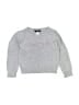 Bebe Hearts Silver Pullover Sweater Size 4 - photo 1