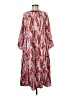 Lefties Paisley Red Casual Dress Size M - photo 1