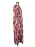 Lefties Paisley Red Casual Dress Size M - photo 4