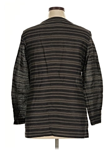 Jones New York 3/4 Sleeve Button-Down Shirt (view 2)