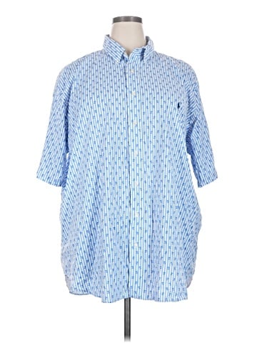Polo by Ralph Lauren 3/4 Sleeve Button-Down Shirt (view 1)