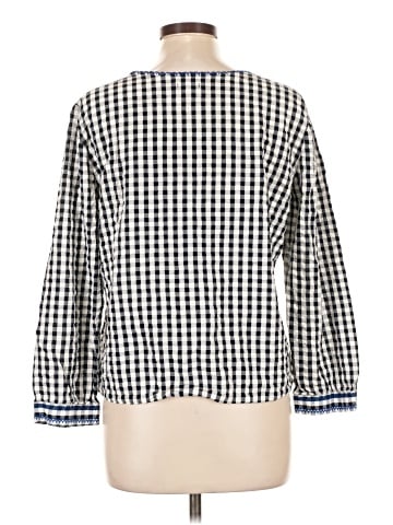 J.Crew Factory Store 3/4 Sleeve Blouse (view 2)