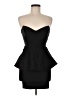 Solemio Black Cocktail Dress Size M - photo 1