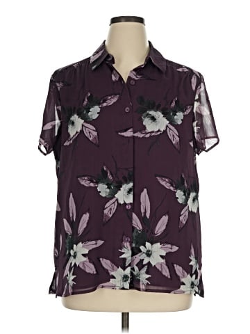 Sag Harbor Short Sleeve Blouse (view 1)