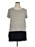 Apt. 9 Tweed Gray Short Sleeve T-Shirt Size XL - photo 1