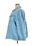 Lane Bryant 100% Cotton Blue Denim Jacket Size 28 - photo 5
