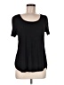 Old Navy 100% Rayon Black Short Sleeve Top Size M - photo 1