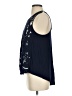 Akemi + Kin Blue Sleeveless Blouse Size S - photo 5