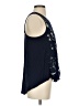 Akemi + Kin Blue Sleeveless Blouse Size S - photo 4