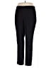 Nic + Zoe Solid Black Dress Pants Size 18 - photo 1