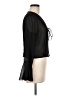 Weekday 100% Polyester Black 3/4 Sleeve Blouse Size M - photo 4