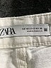 Zara Ivory Denim Shorts Size 8 - photo 3