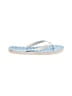 Como Blue Flip Flops Size 7 - 8 - photo 1
